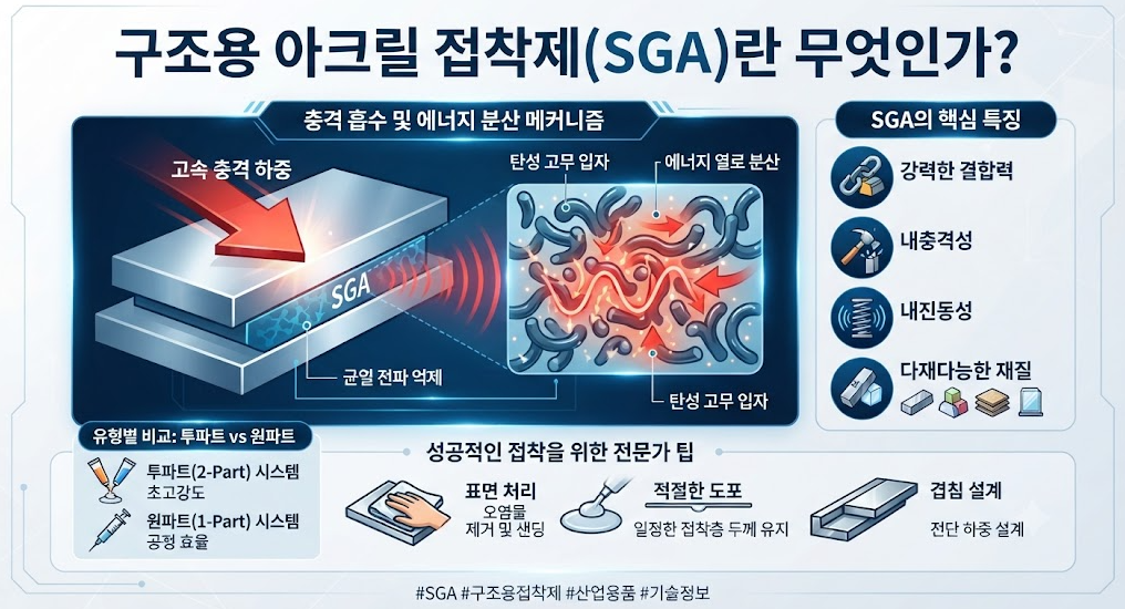 구조용 아크릴 접착제(SGA)의 고속 충격 특성과 에너지 흡수 메커니즘 2 image 10