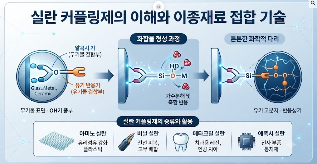 실란 커플링제(Silane Coupling Agent) 도입에 따른 이종재료 간 계면 결합력 강화 원리 2 image 11