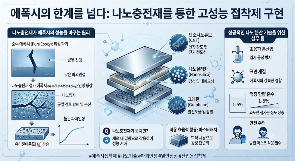 나노충전재(Nano-filler) 분산이 에폭시 접착제의 파괴인성 및 유리전이온도에 미치는 영향 2 image 16