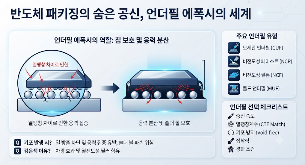 반도체 패키징용 언더필(Underfill) 에폭시의 열충격 신뢰성과 기계적 거동 2 image 18